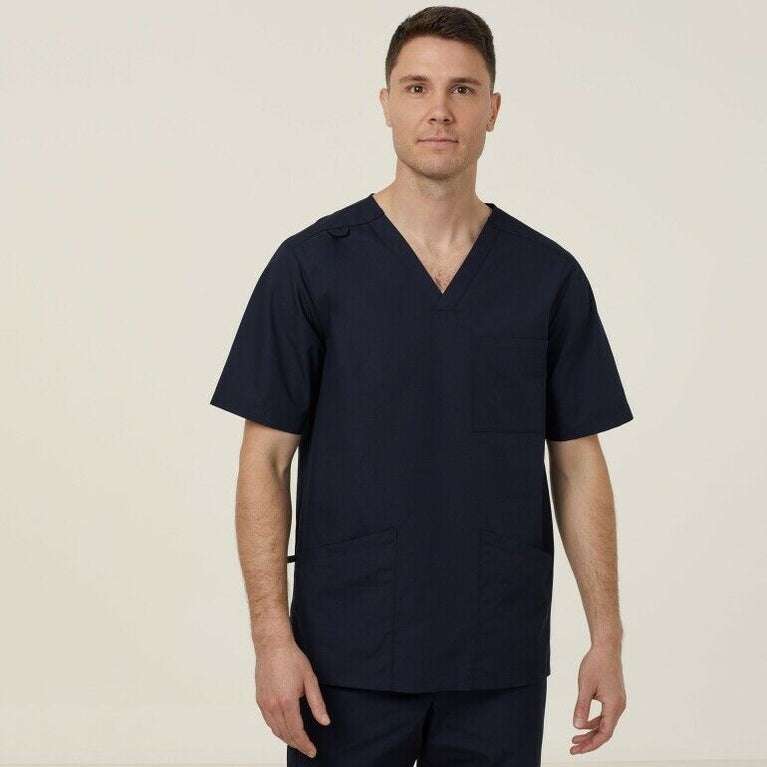 NNT Uniform Unisex Chang Scrub Top Relaxed Fit V Neck Nurse Workwear CATRFS