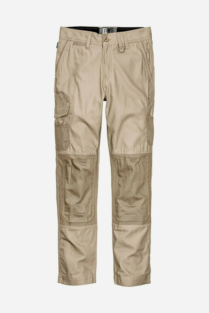 Womens Elwood Utility Work Pants Stretch Canvas Phone Pocket Tradie Tough EWD501