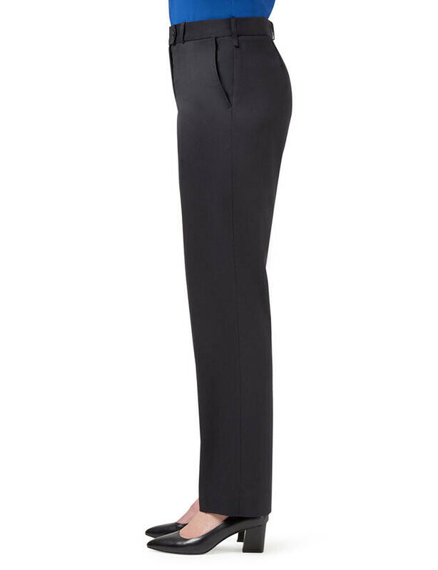 NNT Womens Stretch Twill Business Pants Elastic Waistband Formal Wear CAT3CA
