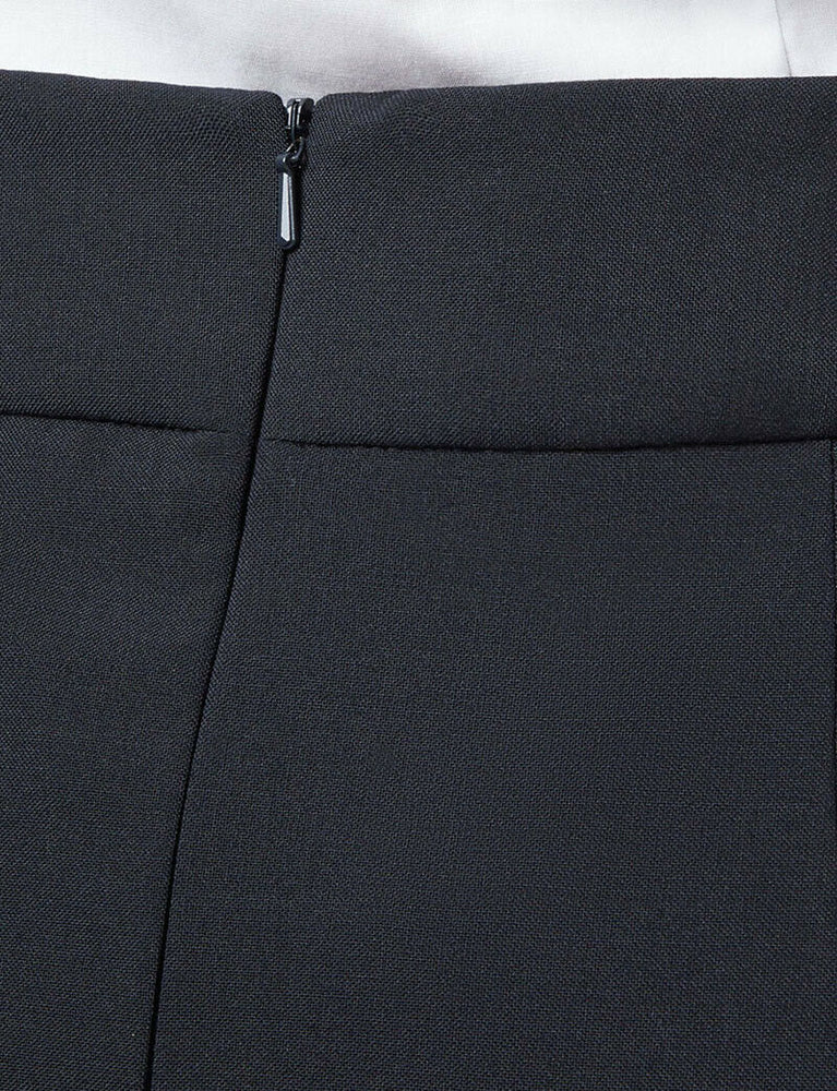 NNT Womens Business Stretch Wool Blend Panel Pencil Skirt Wool Blend CAT2MG