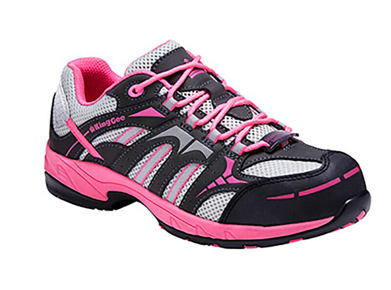 KingGee Womens Comp-Tec G3 Sports Safety Lightweight Work Shoes Comfy K26600