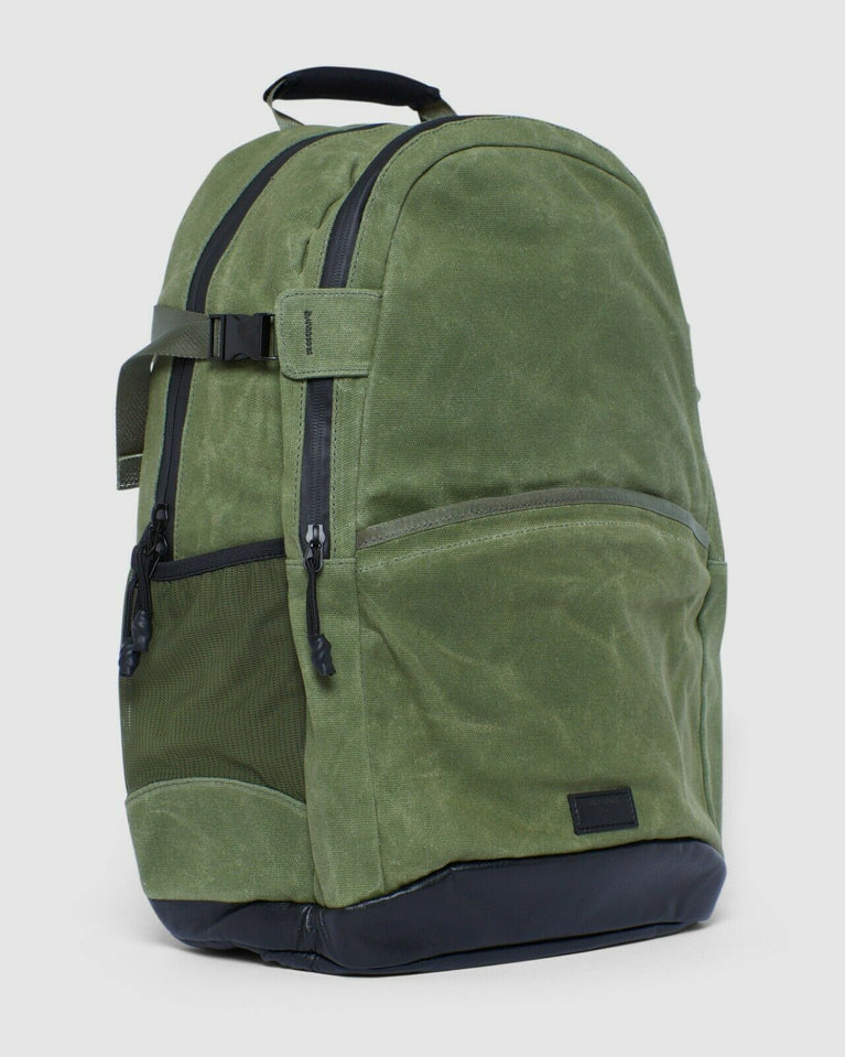 Superdry Mens Natural Tarp Backpack Classic Polyester Panelled Bag SM12SA1U