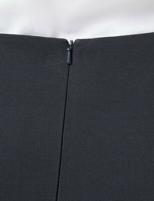 NNT Womens A-Line Skirt SKIRT Modern A-line silhouette Invisible Zip CAT2P3