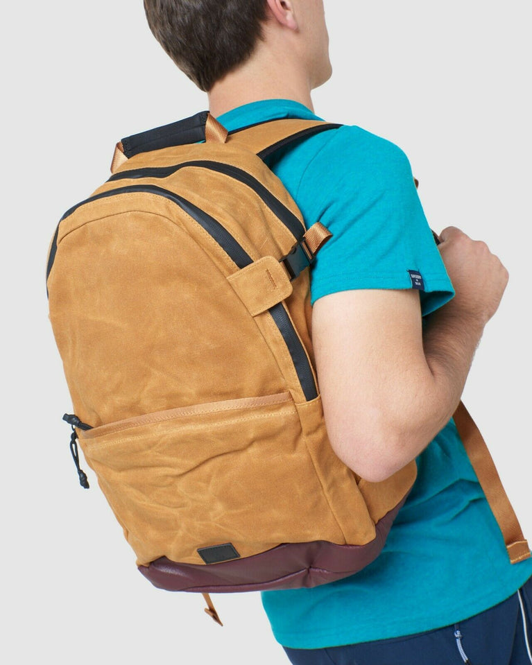 Superdry Mens Natural Tarp Backpack Classic Polyester Panelled Bag SM12SA1U
