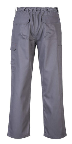 BZ31 Mens Safety Cargo Pants in Flame Resistant Bizweld ASTM NFPA, Gray, Mediumr