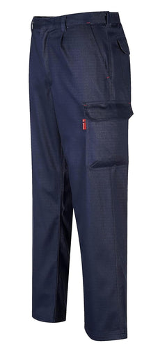 BZ31 Mens Safety Cargo Pants in Flame Resistant Bizweld ASTM NFPA, Navy, 4XLR