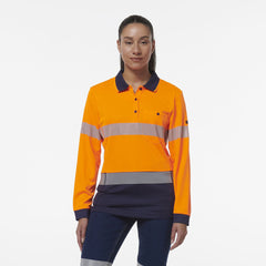 KingGee Womens Workcool Hyperfreeze Spliced With Segmented Tape K44223-Collins Clothing Co