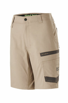 Hard Yakka 2 Pack Raptor Mid Shorts Work Comfortable Cargo Tough Flexible Y08228