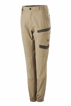 Hard Yakka Womens Raptor Cuff Long Pants Stretch Tough Work Safety Comfy Y08382-Collins Clothing Co