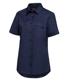 KingGee Womens Workcool 2 Shirt Short Sleeve Lightweight Breathable Work K44205-Collins Clothing Co