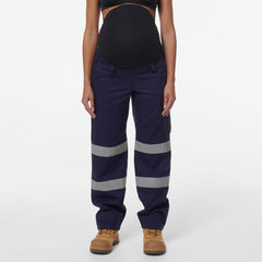 KingGee Womens Safety WorkCool Maternity Reflective Bio Motion Pant K43007-Collins Clothing Co