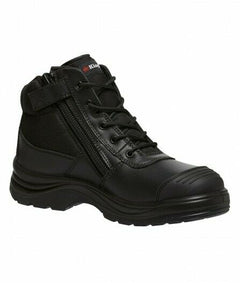 KingGee Mens Tradie Boot Breathable Leather Work Safety Water Resistant K27150-Collins Clothing Co