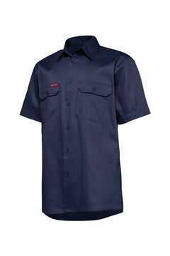Mens Hard Yakka Core Light Weight Cool Drill Work Shirt Summer Tradie Y04625-Collins Clothing Co