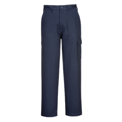 Portwest Cargo Pants Pre Shrunk Cotton Button Belt Adjustable Pant MP700-KarWorkwear