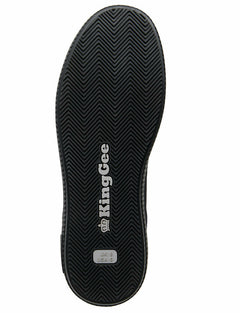 KingGee Mens Grip 3000 Canvas Shoes Rubber Toe Bump Comfortable Workwear K26540-Collins Clothing Co