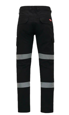 Hard Yakka Canvas Cargo Pant Tough Double Layer Knees Reflective Stretch Y02855-Collins Clothing Co