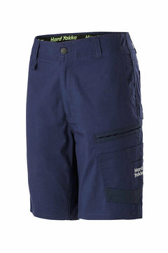 Hard Yakka Womens Raptor Mid Shorts Work Comfortable Cargo Tough Flexible Y08228-Collins Clothing Co