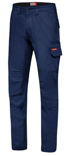 Hard Yakka Mens 3056 Stretch Canvas Cargo Pants Tough Slim Comfort Work Y02880-Collins Clothing Co