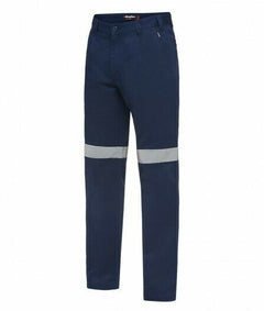 KingGee Mens Reflective Drill Pants Reinforced Stitching Safety Work K53020-Collins Clothing Co