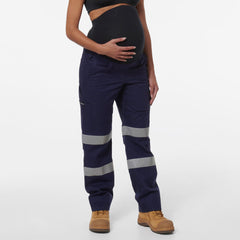 KingGee Womens 4Pack Safety WorkCool Maternity Reflective Bio Motion Pant K43007