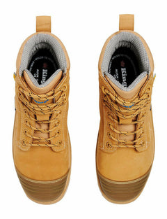 KingGee Mens Phoenix 6C EH MET Work Safety Boots Water Resistant Leather K27872-Collins Clothing Co
