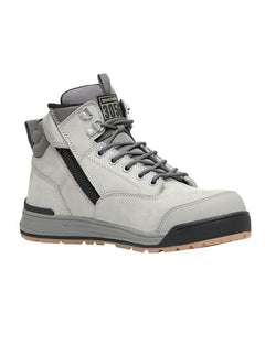Hard Yakka Mens 3056 Lace Zip Boot Water Resistant Leather Work Safety Y60202-Collins Clothing Co