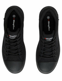 KingGee Mens Grip 3000 Canvas Shoes Rubber Toe Bump Comfortable Workwear K26540-Collins Clothing Co