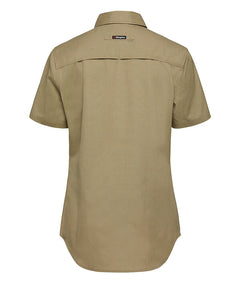 KingGee Womens Workcool 2 Shirt Short Sleeve Lightweight Breathable Work K44205-Collins Clothing Co