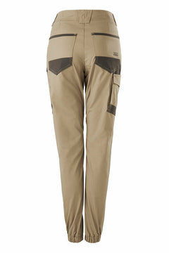 Hard Yakka Womens Raptor Cuff Long Pants Stretch Tough Work Safety Comfy Y08382-Collins Clothing Co