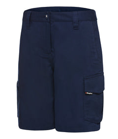 KingGee Womens WorkCool Shorts Durable Reinforced Ripstop Fabric Workwear K47000-Collins Clothing Co