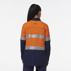 KingGee Womens Workcool Maternity Reflective Shirt K44234-Collins Clothing Co