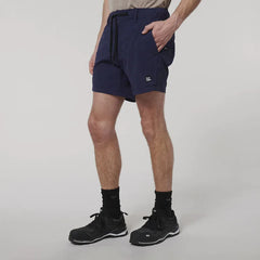 Hard Yakka Mens Stylish Stretch Durable Pocket Lightweight X Short Short Y05166-Collins Clothing Co