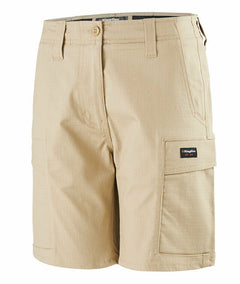 KingGee Womens Workcool Pro Shorts Comfort Stretch Waistband Work Safety K47008-Collins Clothing Co