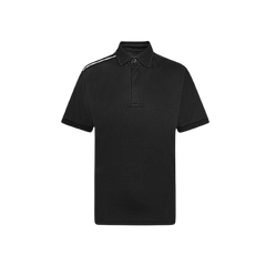 Portwest KX3 Polo Shirt Breathable Ribb Collar Black Short Sleeve Shirt T820-KarWorkwear