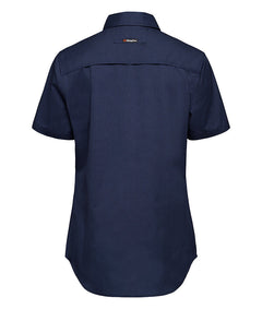 KingGee Womens Workcool 2 Shirt Short Sleeve Lightweight Breathable Work K44205-Collins Clothing Co
