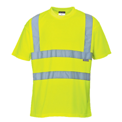 Portwest Hi-Vis T-Shirt 2 Tone Lightweight Reflective Tape Work Safety S478-KarWorkwear