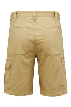 Mens Hard Yakka Core Stretch Cargo Shorts 2 PACK Cotton Drill Work Tough Y05067