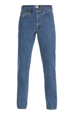 Hard Yakka Mens Mustang Stretch Jeans Denim Tough Regular Classic Fit Y43245-Collins Clothing Co