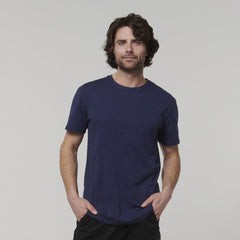 Hard Yakka Mens Cotton Breathable Crew Neck Short Sleeve Core Tee Y19251-Collins Clothing Co