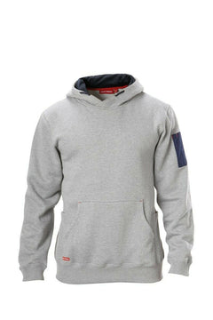 Hard Yakka Brushed Fleece Hoodie Jumper Winter Workwear Safety Work Y19326-Collins Clothing Co
