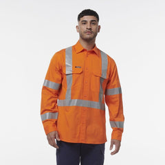 KingGee Mens Workcool Lightweight Breathable NSW Comfy Rail Work Shirt K54016-Collins Clothing Co