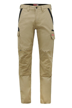 Hard Yakka Mens Legends Stretch Slim Pants Tough Reinforced Work Tradie Y02740-Collins Clothing Co