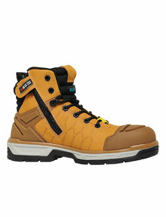 KingGee Mens Quantum Boot Tough Boots Leather Lightweight Safety Work K27115-Collins Clothing Co