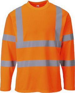 S278 Cotton Comfort Long Sleeve T-Shirt Yellow, Xx-Large-KarWorkwear
