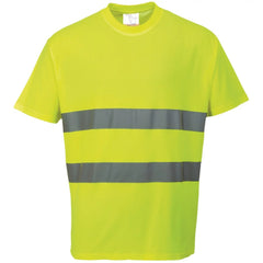 Cotton Comfort Reflective Safety T-Shirt (Pack of 2)