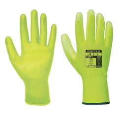 A120 Work Gloves PU Palm Dipped Abrasion and Tear Resistant Black, 3X-Large