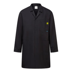 Portwest  Anti-Static ESD Hook Loop Cuffs Coat AS10