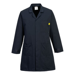 Portwest  Anti-Static ESD Hook Loop Cuffs Coat AS10