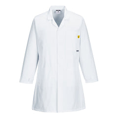 Portwest  Anti-Static ESD Hook Loop Cuffs Coat AS10