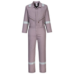 Portwest Iona Cotton Coverall  Lightweight Reflective Work Safety C814